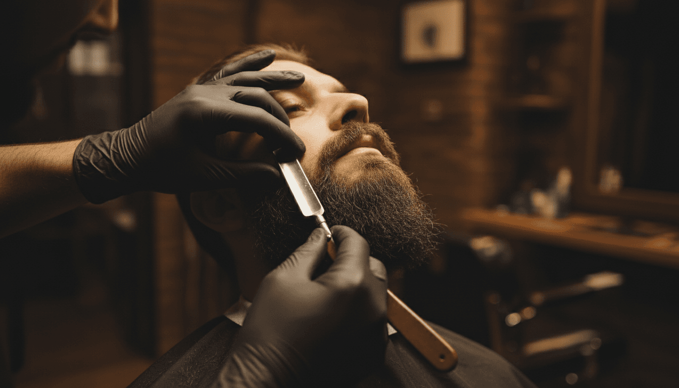 beard trim and shape